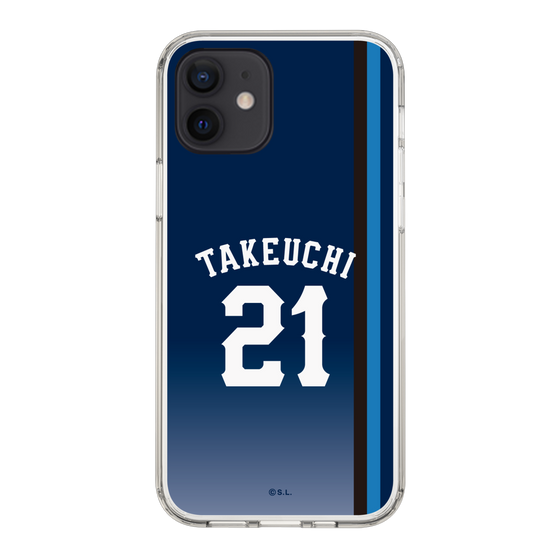 スリムプロテクションケース［ 埼玉西武ライオンズ- #21 TAKEUCHI - ビジター ］