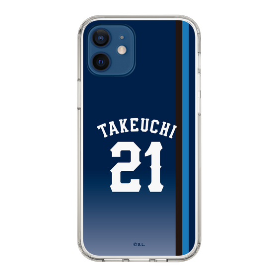 スリムプロテクションケース［ 埼玉西武ライオンズ- #21 TAKEUCHI - ビジター ］