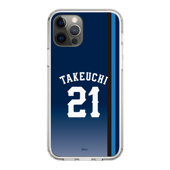 スリムプロテクションケース［ 埼玉西武ライオンズ- #21 TAKEUCHI - ビジター ］