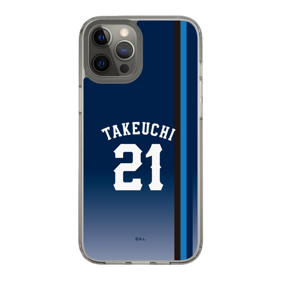 スリムプロテクションケース［ 埼玉西武ライオンズ- #21 TAKEUCHI - ビジター ］