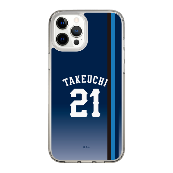 スリムプロテクションケース［ 埼玉西武ライオンズ- #21 TAKEUCHI - ビジター ］
