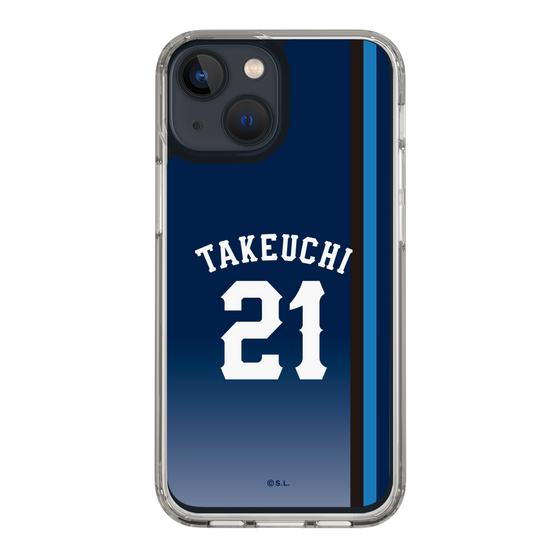 スリムプロテクションケース［ 埼玉西武ライオンズ- #21 TAKEUCHI - ビジター ］