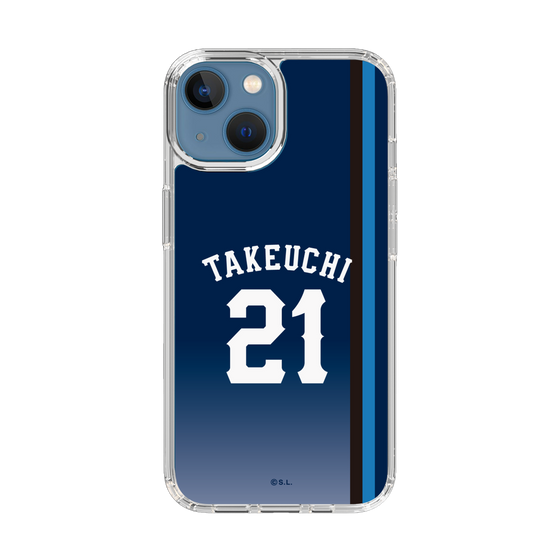 スリムプロテクションケース［ 埼玉西武ライオンズ- #21 TAKEUCHI - ビジター ］