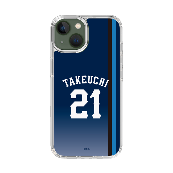 スリムプロテクションケース［ 埼玉西武ライオンズ- #21 TAKEUCHI - ビジター ］