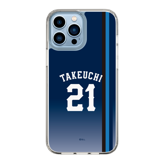 スリムプロテクションケース［ 埼玉西武ライオンズ- #21 TAKEUCHI - ビジター ］