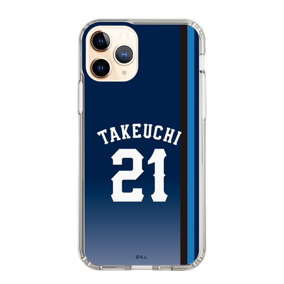 スリムプロテクションケース［ 埼玉西武ライオンズ- #21 TAKEUCHI - ビジター ］
