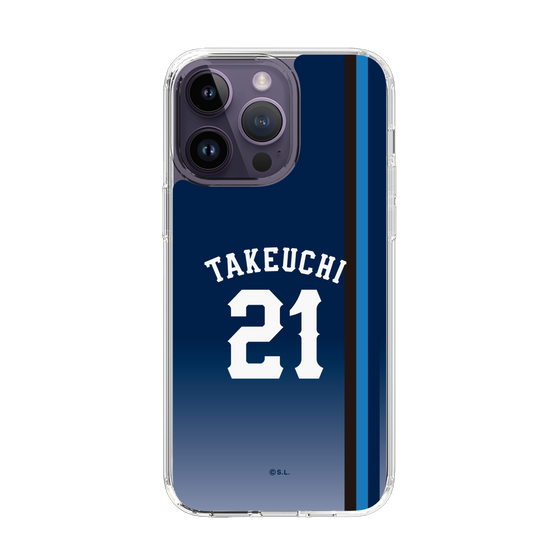 スリムプロテクションケース［ 埼玉西武ライオンズ- #21 TAKEUCHI - ビジター ］