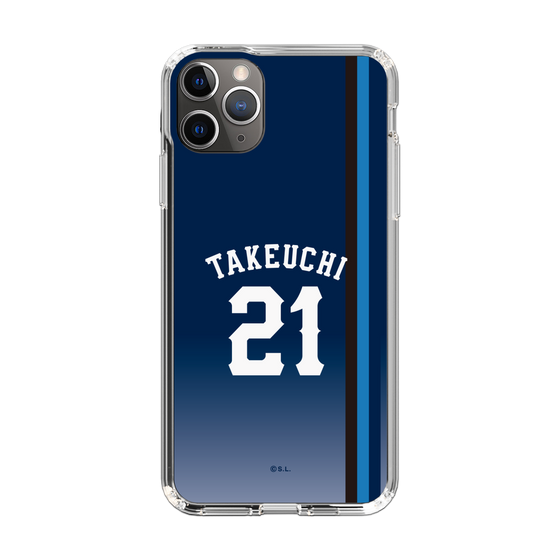 スリムプロテクションケース［ 埼玉西武ライオンズ- #21 TAKEUCHI - ビジター ］
