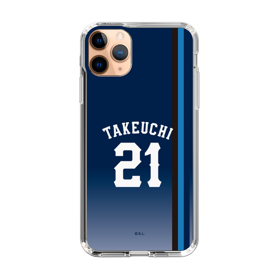 スリムプロテクションケース［ 埼玉西武ライオンズ- #21 TAKEUCHI - ビジター ］
