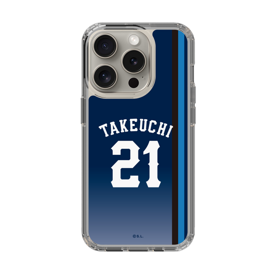 スリムプロテクションケース［ 埼玉西武ライオンズ- #21 TAKEUCHI - ビジター ］