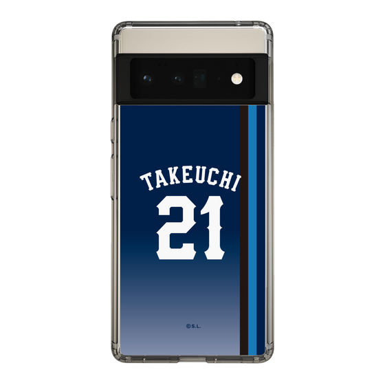 スリムプロテクションケース［ 埼玉西武ライオンズ- #21 TAKEUCHI - ビジター ］