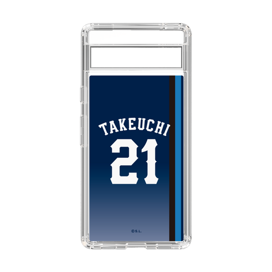 スリムプロテクションケース［ 埼玉西武ライオンズ- #21 TAKEUCHI - ビジター ］