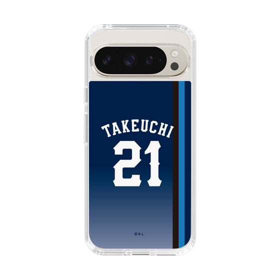 スリムプロテクションケース［ 埼玉西武ライオンズ- #21 TAKEUCHI - ビジター ］