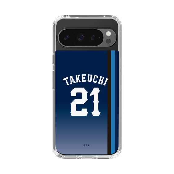 スリムプロテクションケース［ 埼玉西武ライオンズ- #21 TAKEUCHI - ビジター ］