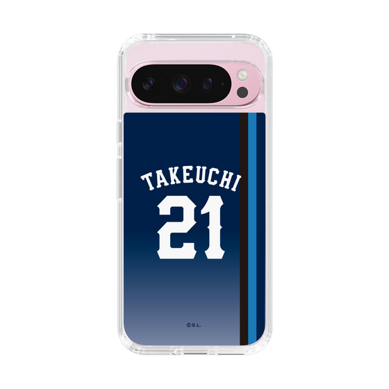 スリムプロテクションケース［ 埼玉西武ライオンズ- #21 TAKEUCHI - ビジター ］