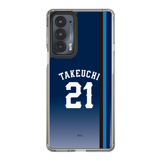 スリムプロテクションケース［ 埼玉西武ライオンズ- #21 TAKEUCHI - ビジター ］