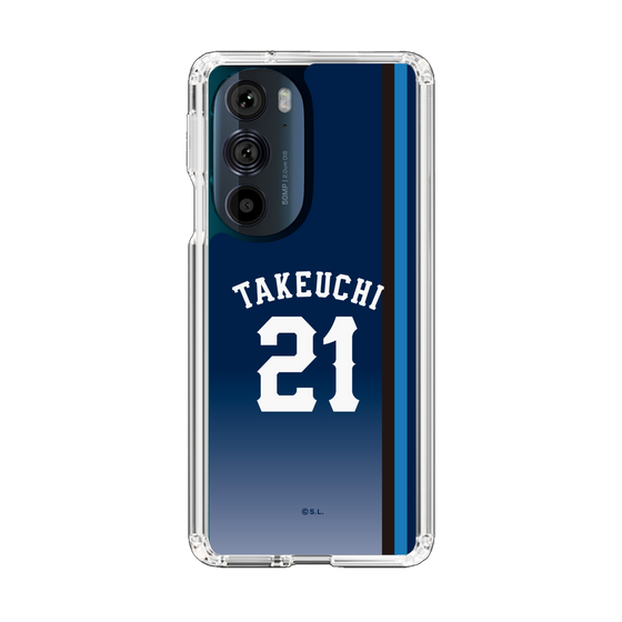 スリムプロテクションケース［ 埼玉西武ライオンズ- #21 TAKEUCHI - ビジター ］