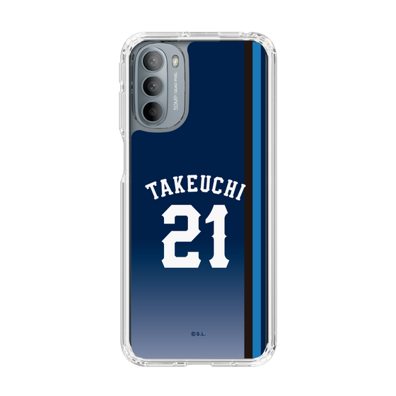 スリムプロテクションケース［ 埼玉西武ライオンズ- #21 TAKEUCHI - ビジター ］