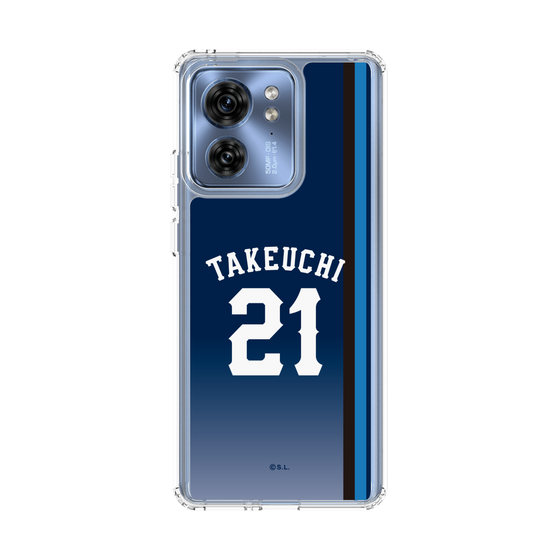 スリムプロテクションケース［ 埼玉西武ライオンズ- #21 TAKEUCHI - ビジター ］