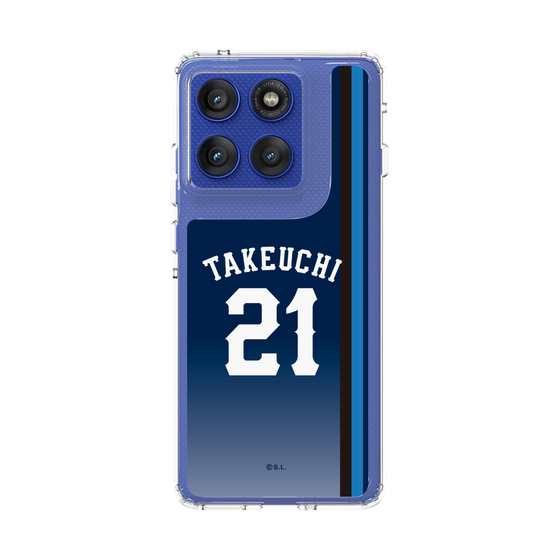 スリムプロテクションケース［ 埼玉西武ライオンズ- #21 TAKEUCHI - ビジター ］