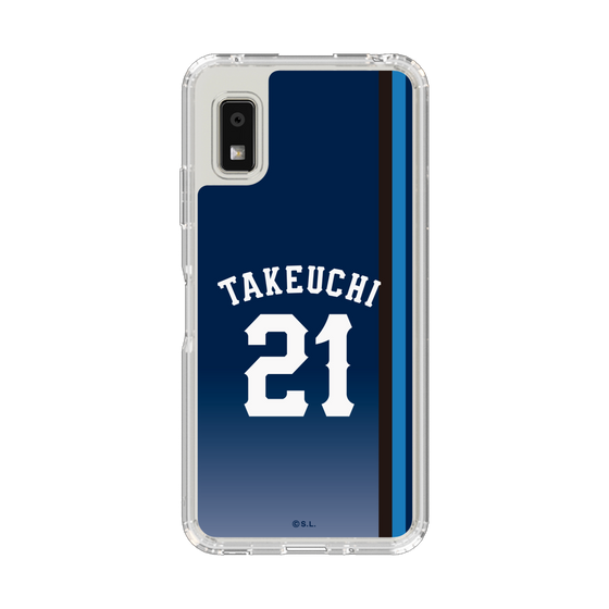 スリムプロテクションケース［ 埼玉西武ライオンズ- #21 TAKEUCHI - ビジター ］
