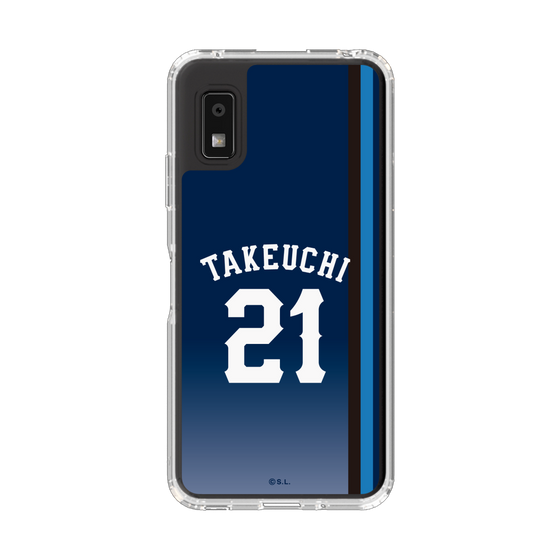 スリムプロテクションケース［ 埼玉西武ライオンズ- #21 TAKEUCHI - ビジター ］
