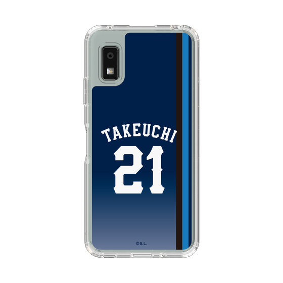 スリムプロテクションケース［ 埼玉西武ライオンズ- #21 TAKEUCHI - ビジター ］