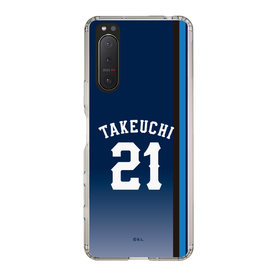 スリムプロテクションケース［ 埼玉西武ライオンズ- #21 TAKEUCHI - ビジター ］