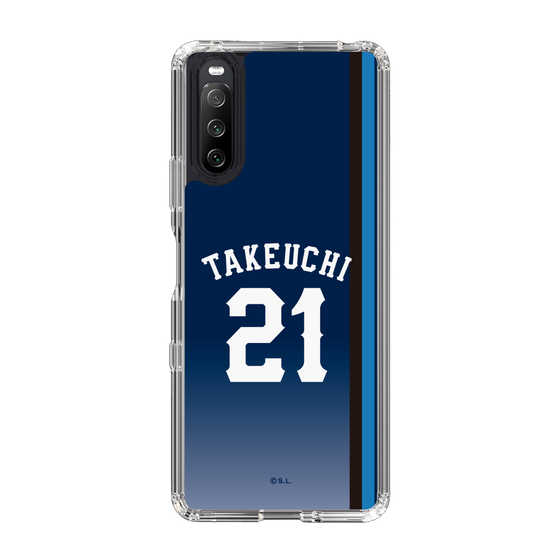 スリムプロテクションケース［ 埼玉西武ライオンズ- #21 TAKEUCHI - ビジター ］
