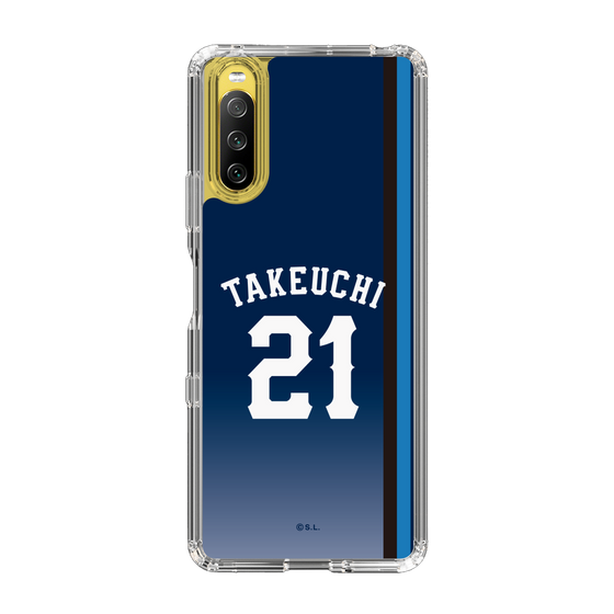 スリムプロテクションケース［ 埼玉西武ライオンズ- #21 TAKEUCHI - ビジター ］
