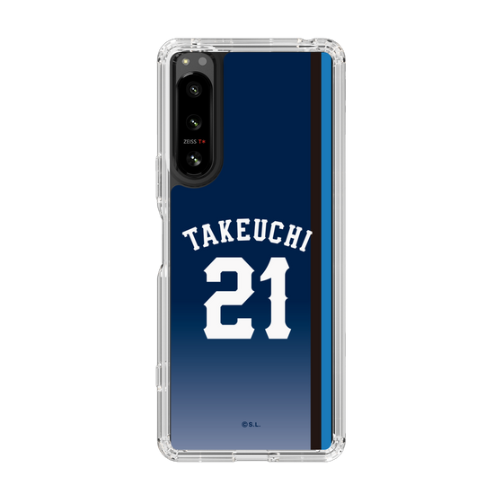 スリムプロテクションケース［ 埼玉西武ライオンズ- #21 TAKEUCHI - ビジター ］