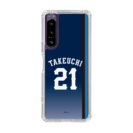 スリムプロテクションケース［ 埼玉西武ライオンズ- #21 TAKEUCHI - ビジター ］