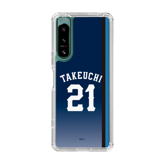 スリムプロテクションケース［ 埼玉西武ライオンズ- #21 TAKEUCHI - ビジター ］