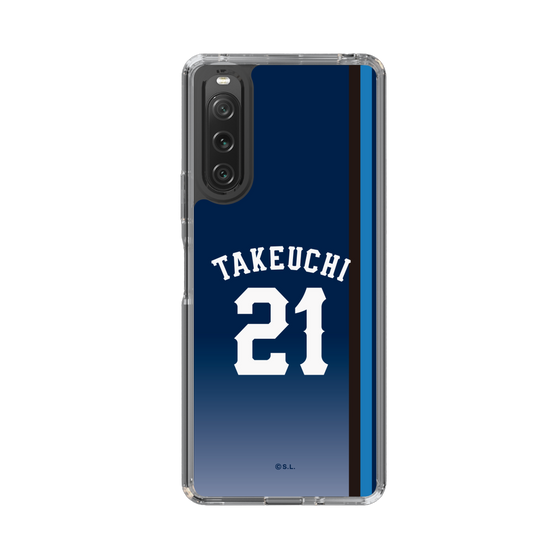 スリムプロテクションケース［ 埼玉西武ライオンズ- #21 TAKEUCHI - ビジター ］