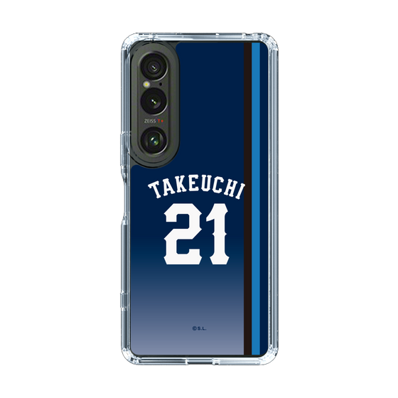 スリムプロテクションケース［ 埼玉西武ライオンズ- #21 TAKEUCHI - ビジター ］