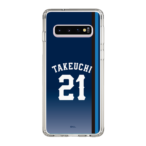 スリムプロテクションケース［ 埼玉西武ライオンズ- #21 TAKEUCHI - ビジター ］