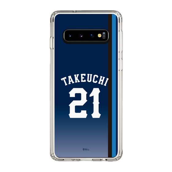 スリムプロテクションケース［ 埼玉西武ライオンズ- #21 TAKEUCHI - ビジター ］