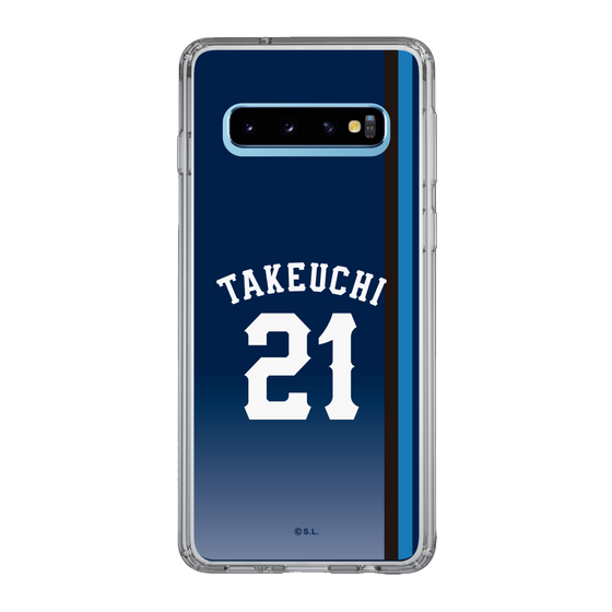 スリムプロテクションケース［ 埼玉西武ライオンズ- #21 TAKEUCHI - ビジター ］