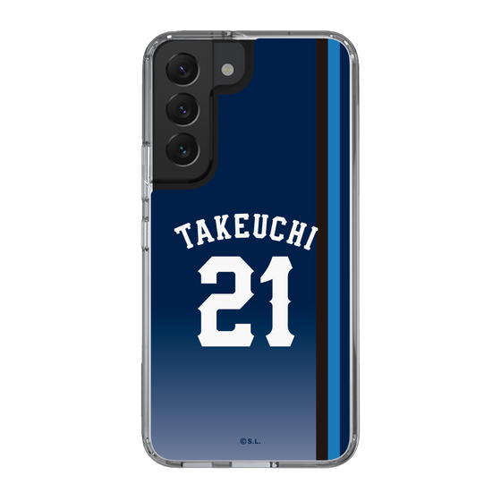 スリムプロテクションケース［ 埼玉西武ライオンズ- #21 TAKEUCHI - ビジター ］