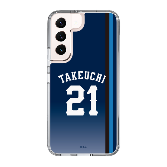 スリムプロテクションケース［ 埼玉西武ライオンズ- #21 TAKEUCHI - ビジター ］