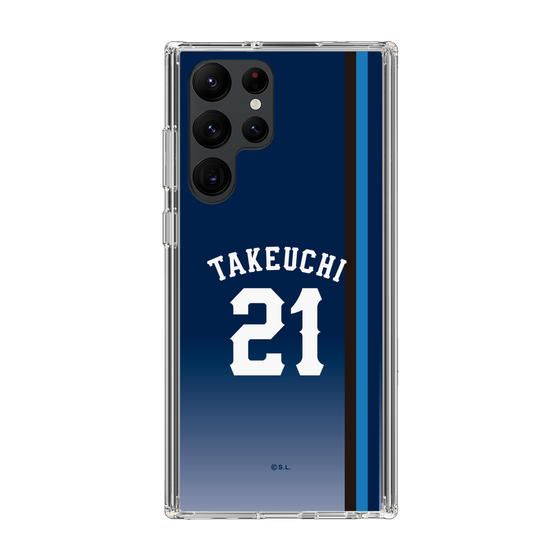 スリムプロテクションケース［ 埼玉西武ライオンズ- #21 TAKEUCHI - ビジター ］