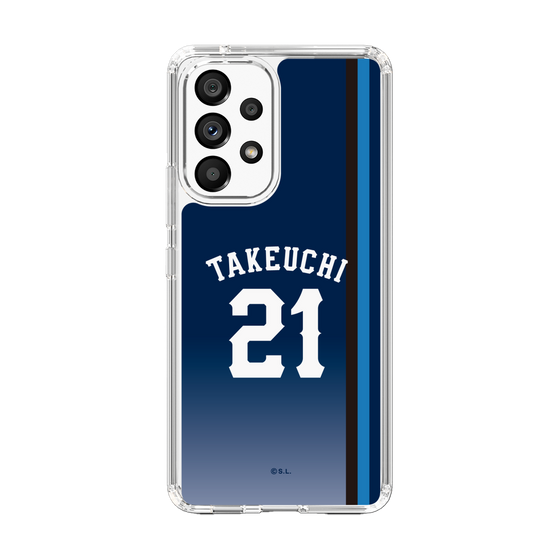 スリムプロテクションケース［ 埼玉西武ライオンズ- #21 TAKEUCHI - ビジター ］