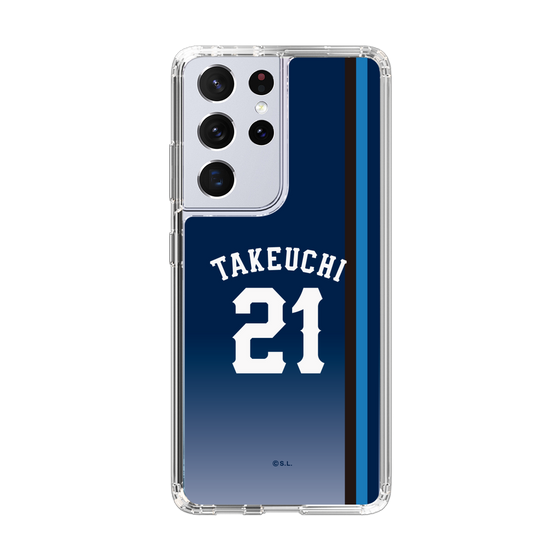 スリムプロテクションケース［ 埼玉西武ライオンズ- #21 TAKEUCHI - ビジター ］