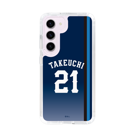 スリムプロテクションケース［ 埼玉西武ライオンズ- #21 TAKEUCHI - ビジター ］