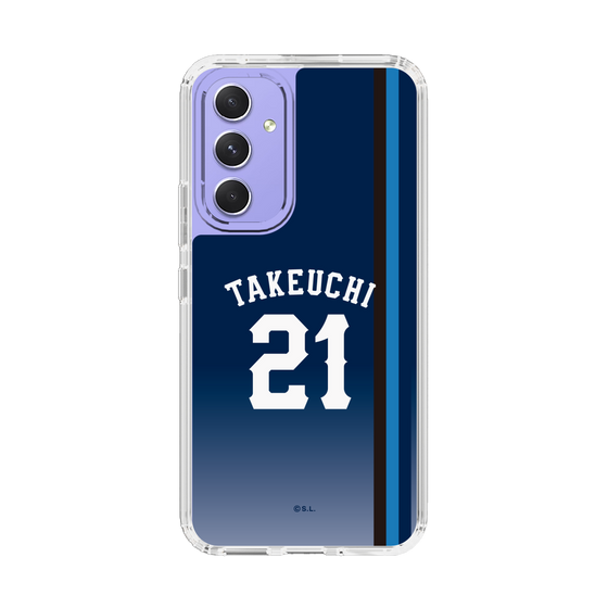 スリムプロテクションケース［ 埼玉西武ライオンズ- #21 TAKEUCHI - ビジター ］