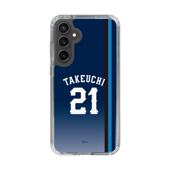 スリムプロテクションケース［ 埼玉西武ライオンズ- #21 TAKEUCHI - ビジター ］