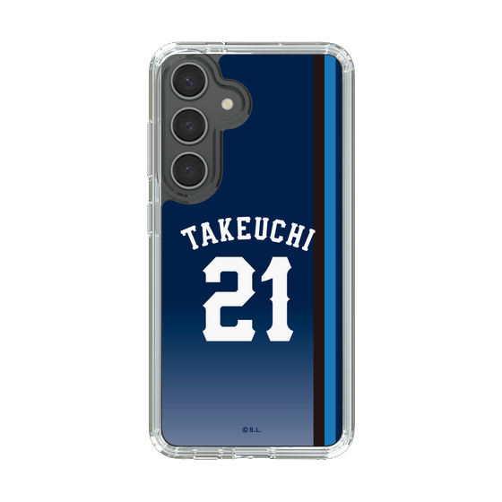 スリムプロテクションケース［ 埼玉西武ライオンズ- #21 TAKEUCHI - ビジター ］