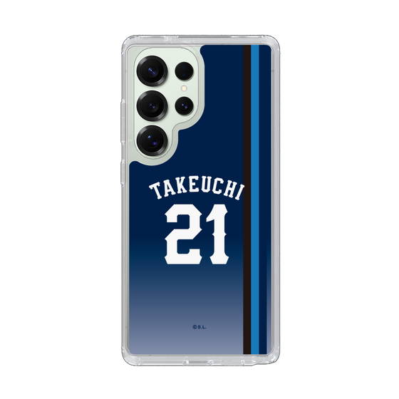 スリムプロテクションケース［ 埼玉西武ライオンズ- #21 TAKEUCHI - ビジター ］