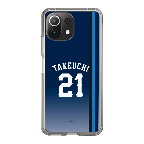 スリムプロテクションケース［ 埼玉西武ライオンズ- #21 TAKEUCHI - ビジター ］