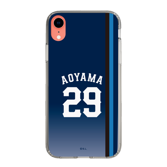 スリムプロテクションケース［ 埼玉西武ライオンズ- #29 AOYAMA - ビジター ］